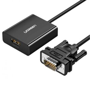 TODO: Ugreen Adattatore VGA a HDMI con Audio e Alimentazione USB – Convertitore Video Full HD 1080p [60814]