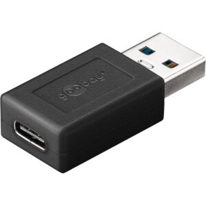 TODO: Goobay Adattatore da USB 3.0 a USB-C SuperSpeed Nero [45400]