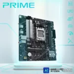 ASUS PRIME B650M-R – Scheda Madre Micro-ATX, Socket AM5, DDR5, PCIe 4.0, USB 3.0, LAN 2.5G, Aura Sync [90MB1H30-M0EAY0] - immagine 2