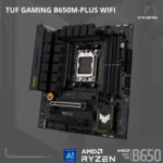 ASUS TUF GAMING B650M-PLUS WIFI – Scheda Madre Micro-ATX, Socket AM5, DDR5, PCIe 5.0, USB 3.2, Wi-Fi 6, LAN 2.5G, Bluetooth 5.2, Aura Sync [90MB1BF0-M0EAY0] - immagine 2