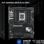 ASUS TUF GAMING X870-PLUS WIFI – Scheda Madre AM5 ATX con PCIe 5.0, DDR5, USB4, WiFi 7 e Aura Sync - immagine 2
