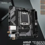 GIGABYTE B650I AX – Scheda Madre Mini-ITX, Socket AM5, DDR5, PCIe 4.0, USB 3.2, Wi-Fi 6E, LAN 2.5G, Bluetooth 5.3 [B650IAX] - immagine 2