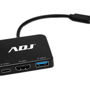 TODO: ADJ HB019 HUB Dock Type-C Multiport con HDMI, USB 3.1 e Power Delivery per Laptop, MacBook e Smartphone