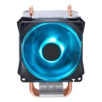 Amazon Basics Ventola Raffreddamento CPU – Dissipatore ad Aria con 4 Heat Pipes Direct Contact e LED RGB PWM - immagine 2