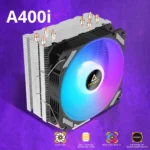 Antec A400i – Dissipatore CPU ad Aria RGB con 4 Heat Pipes a Contatto Diretto e Ventola PWM 120mm - immagine 2