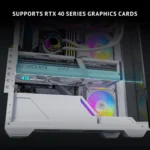 Antec C3 ARGB WHITE – Mid Tower Gaming Case Panoramico con 4 Ventole ARGB Preinstallate - immagine 9