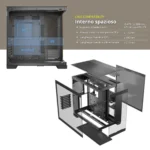 Antec C8 Black – Full Tower PC Case con Vetro Temperato, Dual Chamber, Supporto GPU fino a 440mm e Radiatori 360mm - immagine 10