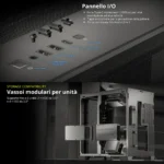 Antec C8 Black – Full Tower PC Case con Vetro Temperato, Dual Chamber, Supporto GPU fino a 440mm e Radiatori 360mm - immagine 9