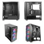 Antec DF700 FLUX – Mid Tower Gaming Case con piattaforma F-LUX e 5 ventole incluse - immagine 9