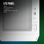 Antec NX416L WHITE – Gaming Case Mid Tower Bianco,3 Ventole ARGB Preinstallate, Pannello in Vetro Temperato, Radiatori da 240 mm - immagine 10