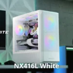 Antec NX416L WHITE – Gaming Case Mid Tower Bianco,3 Ventole ARGB Preinstallate, Pannello in Vetro Temperato, Radiatori da 240 mm - immagine 2