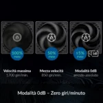 ARCTIC P14 PWM PST CO – Ventola 140mm PWM per Uso Continuo, Alta Pressione Statica, 0dB Mode - immagine 8