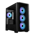 ASUS A23 PLUS – Case Mid Tower, Micro-ATX, 4 Ventole ARGB, Supporto Connettori Nascosti e Radiatori 360 mm