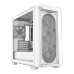 ASUS A23 PLUS WHITE – Case Mid Tower, Micro-ATX, 4 Ventole ARGB, Supporto Connettori Nascosti e Radiatori 360 mm - immagine 6
