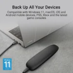 ASUS Cobble – Enclosure SSD M.2 USB-C 10Gbps IP55 per NVMe e SATA (Fino a 4TB) - immagine 14