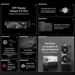 ASUS Dual GeForce RTX 5060 Ti 8GB GDDR7 OC Edition – Scheda video NVIDIA Blackwell, DLSS 4, Ray Tracing, Dual Fan Axial-tech, SFF-Ready - immagine 3