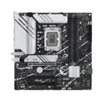 ASUS PRIME B760M-A WIFI D4 – Scheda Madre Micro-ATX, Socket LGA 1700, DDR4, PCIe 4.0, USB 3.2, LAN 2.5G, Wi-Fi 6, Bluetooth 5.2, Aura Sync [90MB1CX0-M1EAY0] - immagine 2