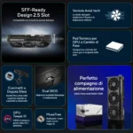 ASUS PRIME GeForce RTX 5070 12GB GDDR7 OC Edition – Scheda Video Gaming NVIDIA Blackwell, DLSS 4, Ray Tracing, 2.5 Slot, Triple Axial-tech Fan, Dual BIOS, GPU Tweak III - immagine 3
