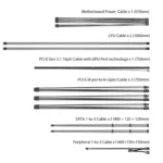 ASUS ROG Strix 850W Platinum - Alimentatore 850W, 80 PLUS Platinum, ATX 3.1, PCIe 5.1, Modulare - immagine 10