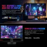 ASUS ROG Strix XG27ACG - Monitor Gaming 27", WQHD, 180Hz, 1ms, Fast IPS, 125% sRGB, HDR10, AdaptiveSync - immagine 4