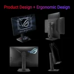 ASUS ROG Strix XG27ACG - Monitor Gaming 27", WQHD, 180Hz, 1ms, Fast IPS, 125% sRGB, HDR10, AdaptiveSync - immagine 8