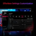 ASUS ROG Strix XG27ACG - Monitor Gaming 27", WQHD, 180Hz, 1ms, Fast IPS, 125% sRGB, HDR10, AdaptiveSync - immagine 9