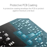 ASUS TUF Gaming 1200W Gold - Alimentatore 1200W, 80 PLUS Gold, ATX 3.1, PCIe 5.1, Modulare - immagine 9