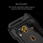 ASUS TUF Gaming A1 – Enclosure SSD M.2 NVMe e SATA USB-C 10Gbps IP68 Rugged - immagine 11