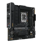 ASUS TUF GAMING B760M-PLUS – Scheda Madre Micro-ATX, Socket LGA 1700, DDR5, PCIe 5.0, USB 3.2, LAN 2.5G, Aura Sync [90MB1ES0-M1EAY0] - immagine 4