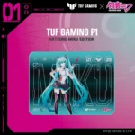 ASUS TUF Gaming P1 Hatsune Miku Edition – Tappetino Mouse Gaming 360 x 260 mm, Impermeabile, Antiscivolo - immagine 2