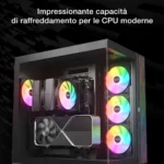 be quiet! Pure Rock Pro 3 LX – Dissipatore CPU ad Aria Double-Tower da 250W TDP con 2 Ventole Light Wings LX ARGB - immagine 3