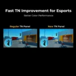 BenQ ZOWIE XL2566X+ – Monitor Gaming Esports 24.1”~24.5”, FHD, New Fast TN, 400Hz, DyAc 2 - immagine 8