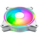 Cooler Master MasterFan MF120 Halo White Edition – Ventola Case ARGB 120mm PWM, Doppio Anello LED, Bianca - immagine 4