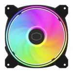 Cooler Master MasterFan MF140 Halo² – Ventola Case ARGB 140mm PWM, Dual Loop LED Gen 2 - immagine 2