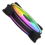 Cooler Master MasterFan MF140 Halo² – Ventola Case ARGB 140mm PWM, Dual Loop LED Gen 2 - immagine 3