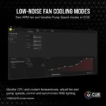 Corsair iCUE H150i RGB ELITE – Dissipatore a liquido AIO 360mm con AF ELITE, Coldplate in Rame e Integrazione iCUE - immagine 9