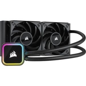 TODO: CORSAIR iCUE H100i RGB ELITE - Dissipatore a Liquido per CPU da 240 mm con Ventole AF ELITE PWM da 120 mm e Illuminazione RGB Personalizzabile [CW-9060058-WW]