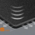 COUGAR Control 2 L – Tappetino Gaming 450 × 400 mm, 5 mm, Superficie ad Alto Controllo, Base Antiscivolo - immagine 6