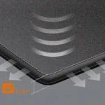 COUGAR Speed 2 L – Tappetino Gaming 450 × 400 mm, 5 mm, Superficie Ultra Liscia, Base Antiscivolo - immagine 6