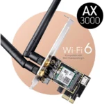Cudy AX3000 (WE3000) – Scheda di rete Wi-Fi 6 PCIe con Bluetooth 5.2, doppia antenna e supporto WPA3 - immagine 2