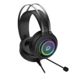 DAREU EH416 Black – Cuffie Gaming USB 50mm con RGB e Microfono Omnidirezionale - immagine 3