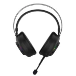 DAREU EH416 Black – Cuffie Gaming USB 50mm con RGB e Microfono Omnidirezionale - immagine 4