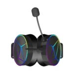 DAREU EH722X Pro Black – Cuffie Gaming USB 7.1 Virtual Surround con Driver 50mm e RGB Diamond Design - immagine 5