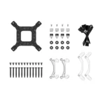 DeepCool LE360 WH V2 – Dissipatore a Liquido AIO 360mm ARGB White con Pompa Satinata 3400 RPM, Anti-Leak Technology e Ventole PWM Silenziose - immagine 6