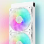 DeepCool LE360 WH V2 – Dissipatore a Liquido AIO 360mm ARGB White con Pompa Satinata 3400 RPM, Anti-Leak Technology e Ventole PWM Silenziose - immagine 9