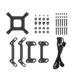 DeepCool LP360 – Dissipatore a liquido AIO 360mm ARGB con Display Matrix Personalizzabile, DeepCreative Software e Ventole FD12 - immagine 6