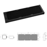 DeepCool LQ360 – Dissipatore a liquido AIO 360mm con Display LED Digitale, Pompa 5 PRO 3400RPM, ARGB Halo, Triple FD12 ARGB Fans, Anti-Leak Technology - immagine 5