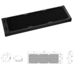 DeepCool LT720 – Dissipatore AIO 360mm Black ad Alte Prestazioni con Pompa 4ª Generazione e Ventole FK120 ad Alta Pressione - immagine 5