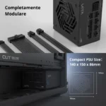 FSP VITA GM 1000W - Alimentatore 1000W, 80 PLUS Gold, Cybenetics A-, ATX 3.1, PCIe 5.1, Modulare - immagine 9