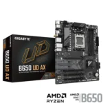 GIGABYTE B650 UD AX – Scheda Madre ATX, Socket AM5, DDR5, PCIe 5.0, USB 3.2, Wi-Fi 6, LAN GbE, Bluetooth 5.0 [B650UDAX]